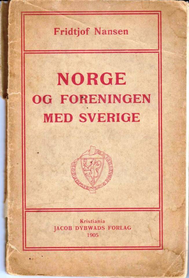 Norge og foreningen med Sverige