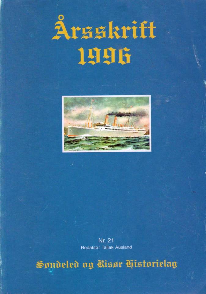 Årsskrift 1996 - Søndeled og Risør Historielag
