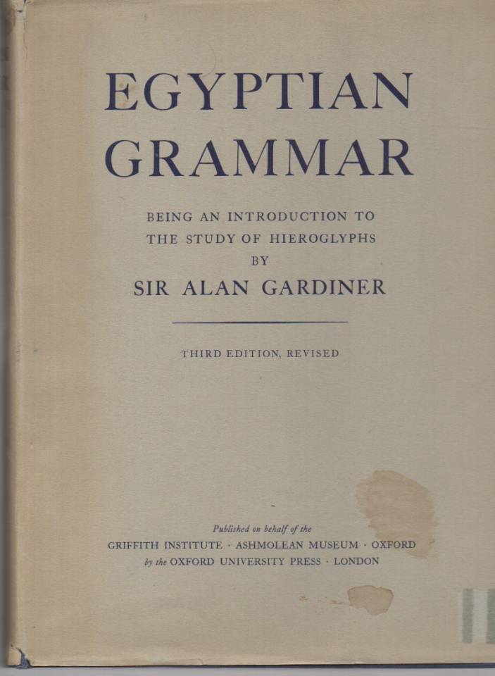 Egyptian Grammar