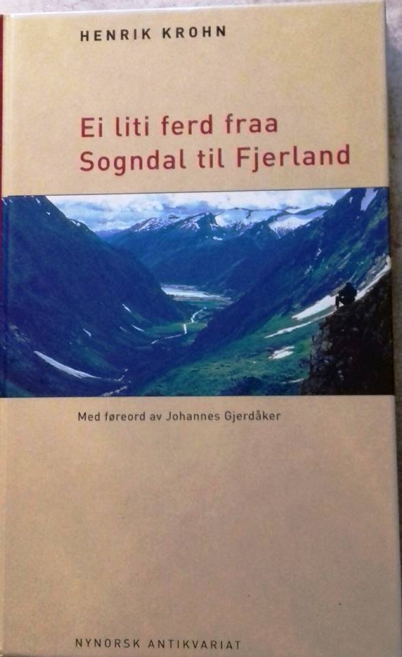 Ei liti ferd fraa Sogndal til Fjerland
