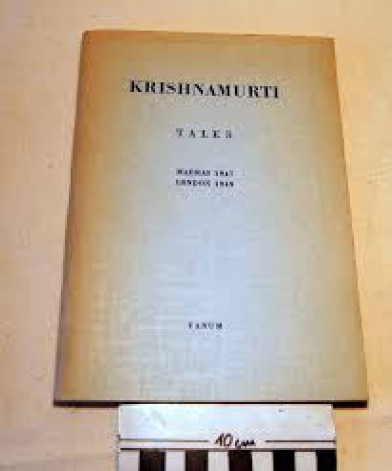 Krishnamurti taler