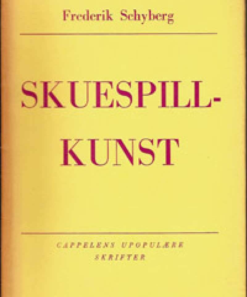 Skuespillkunst