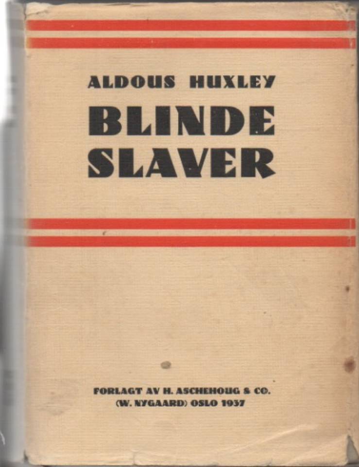 Blinde slaver