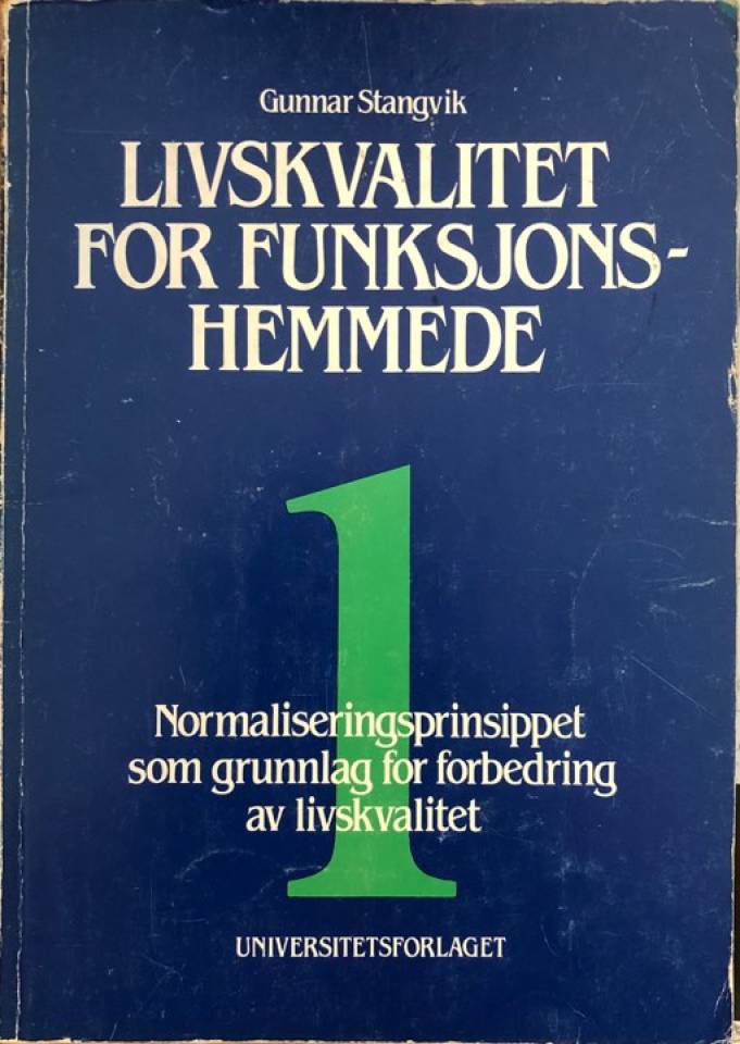 Livskvalitet for funksjonshemmede