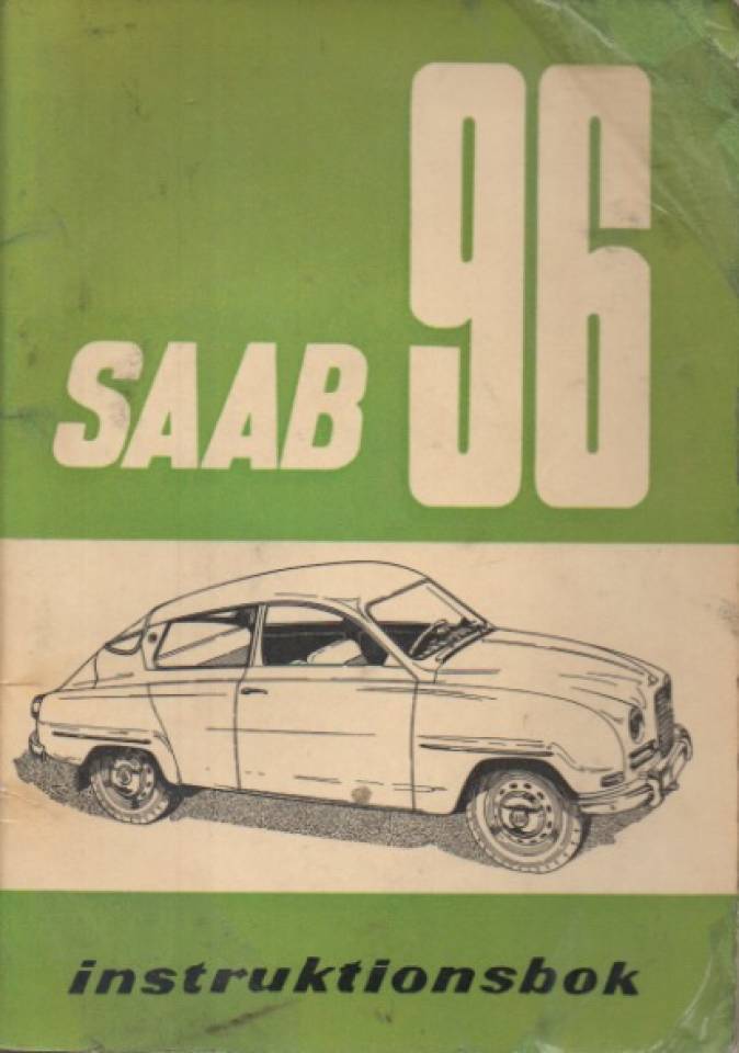 Saab 96 - instruktionsbok
