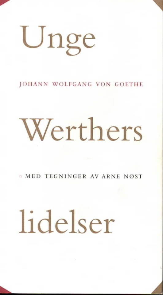 Unge Werthers lidelser
