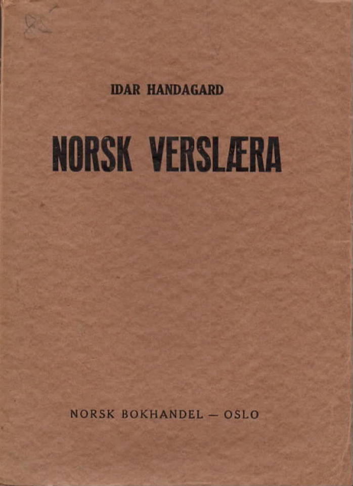 Norsk Verslæra