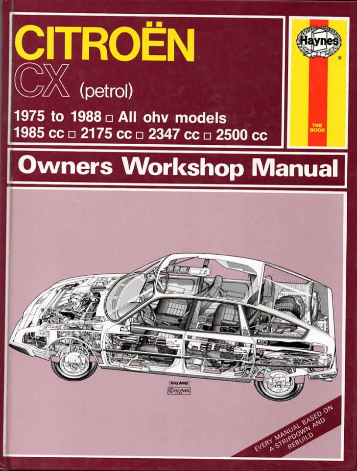 Citroen CX – Owners Workshop Manual
