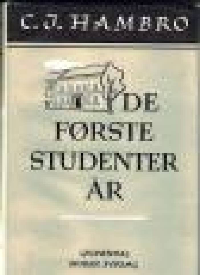 De første studenterår