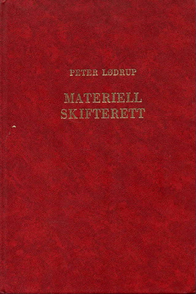 Matriell skrifterett