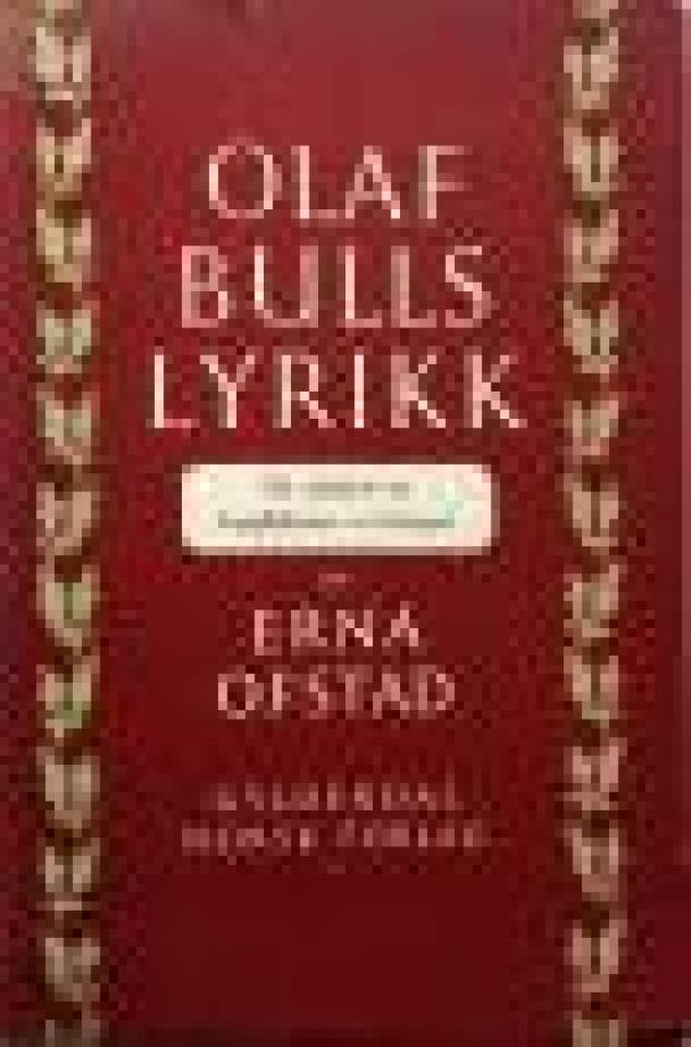 Olaf Bulls lyrikk