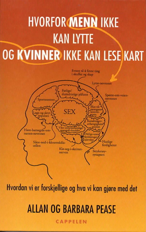 Hvorfor menn ikke kan lytte og kvinner kke kan lese.