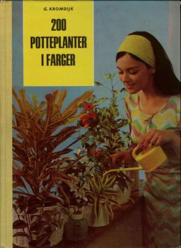 200 potteplanter i farger