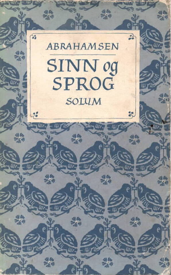 Spinn og sprog