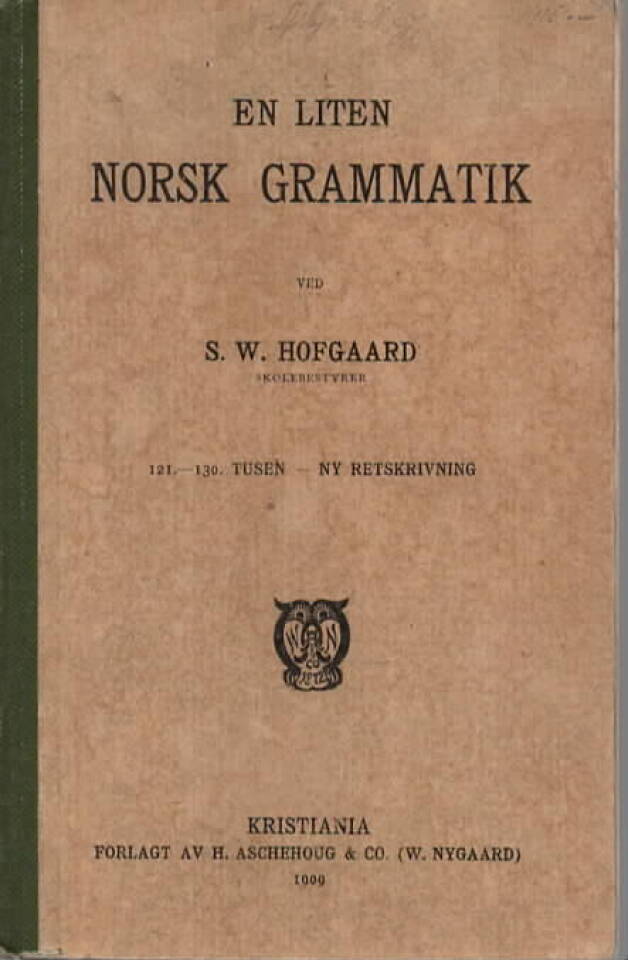 En liten norsk gramatik