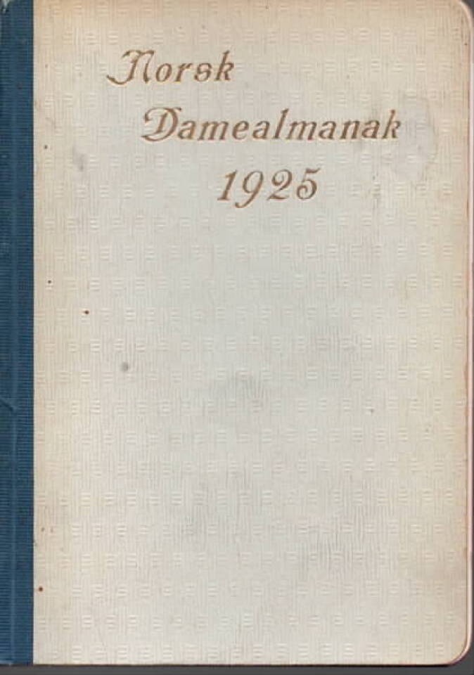 Norsk Dame-almanak 1925