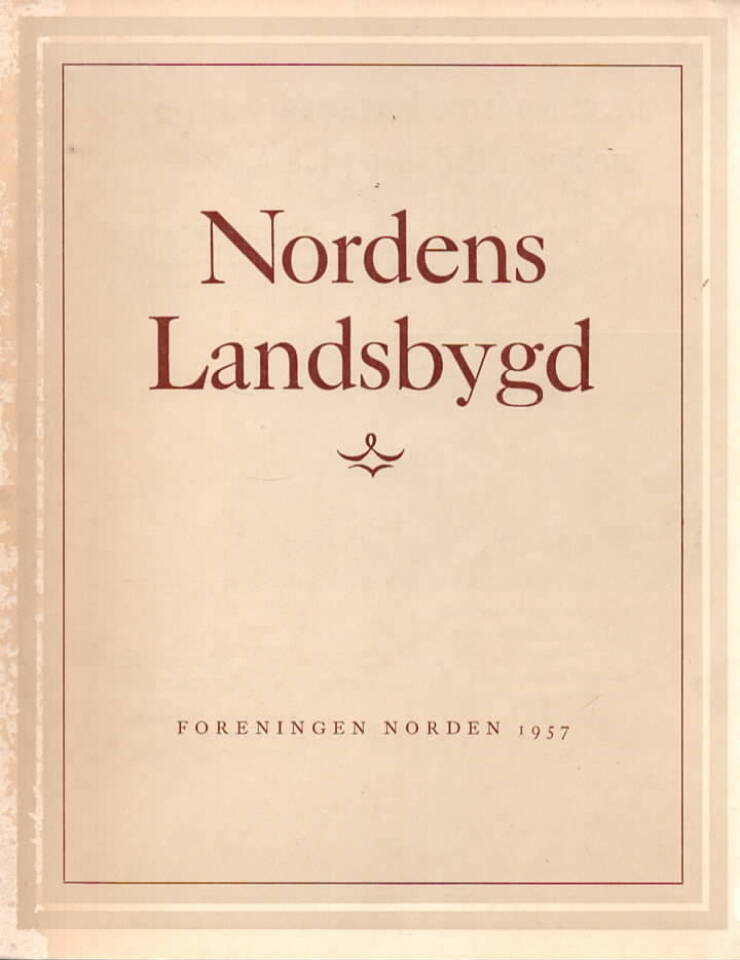 Nordens Landsbygd – Et billedverk