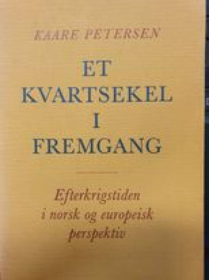 Et kvartsekel i fremgang