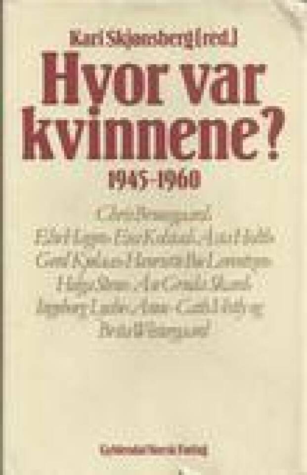 Hvor var kvinnene? 1945-1960