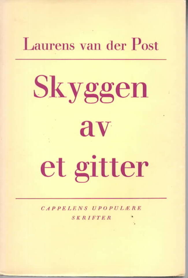 Skyggen av et gitter