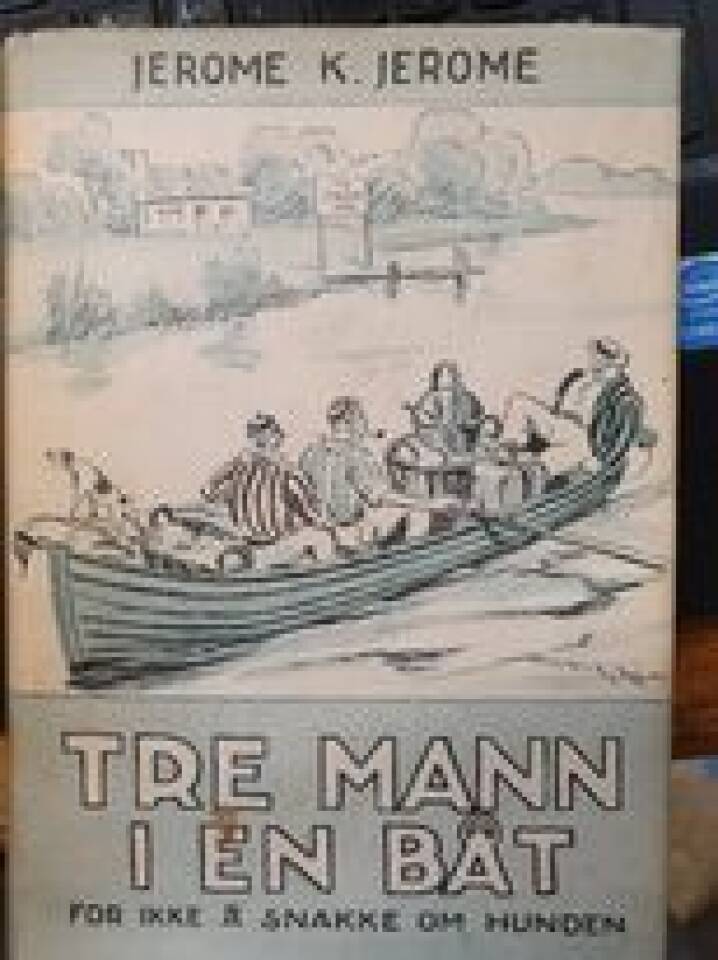 Tre mann i en båt
