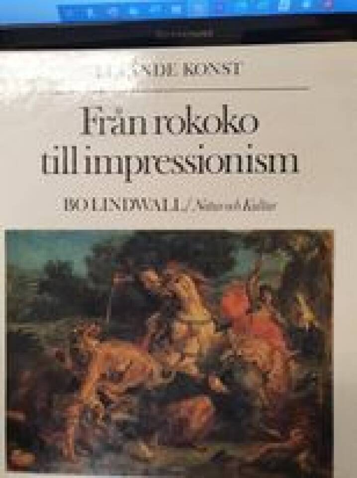 Från Rokoko till Impressionism.