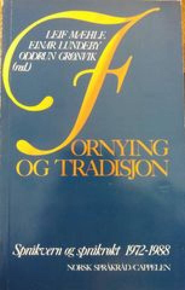 Fornying og tradisjon