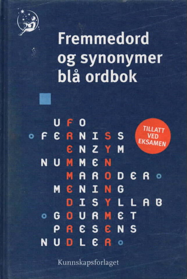 Fremmedord og synonymer blå ordbok