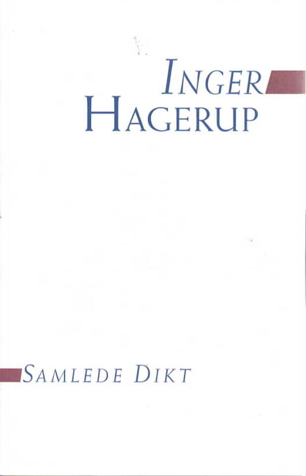 Samlede Dikt – Inger Hagerup