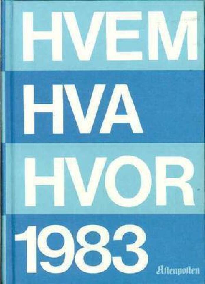 HVEM HVA HVOR 1983