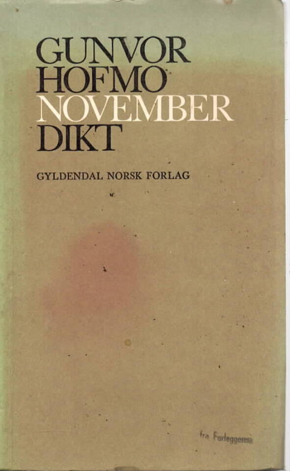 Gunvor Hofmo – November