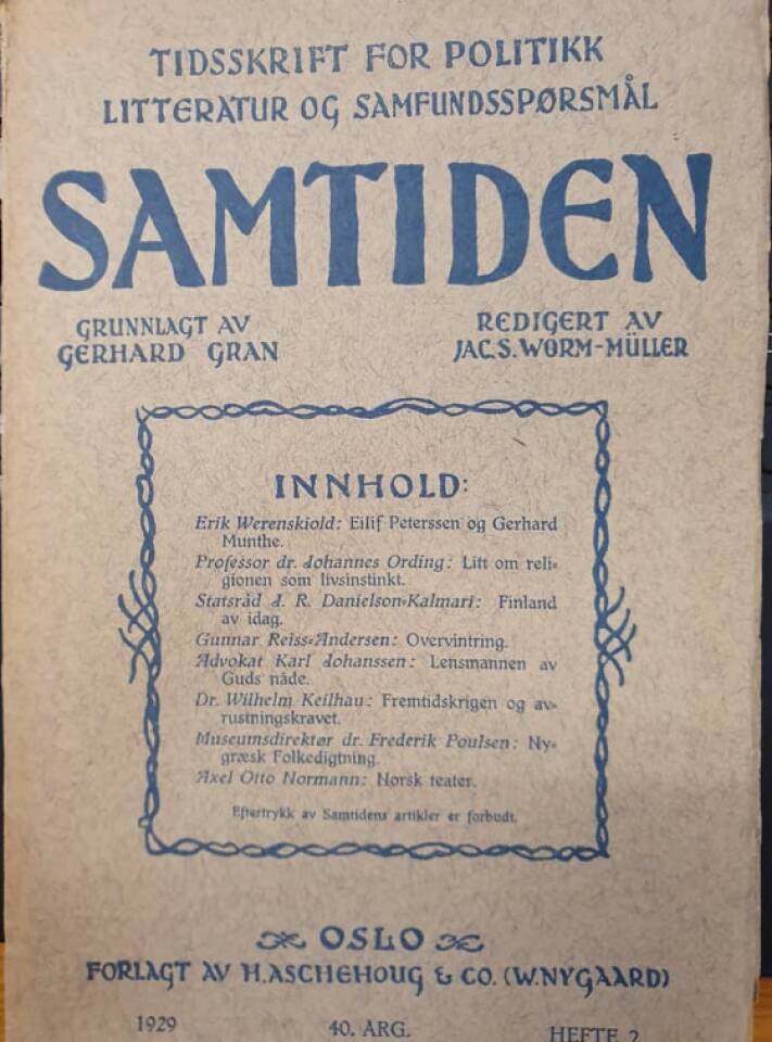 Samtiden 1929 hefte 2