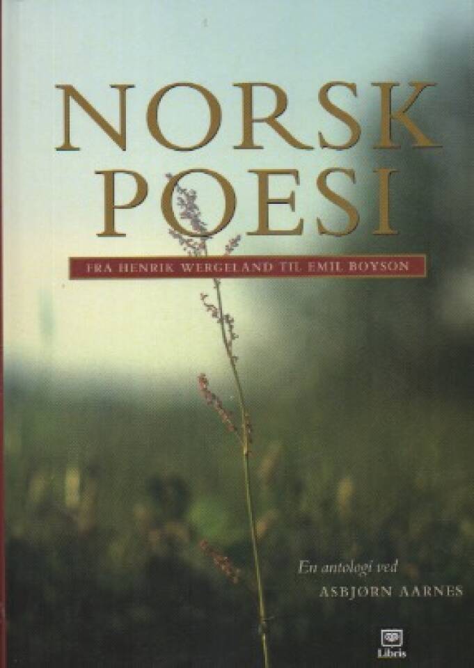 Norsk poesi – fra Wergeland til Emil Boyson