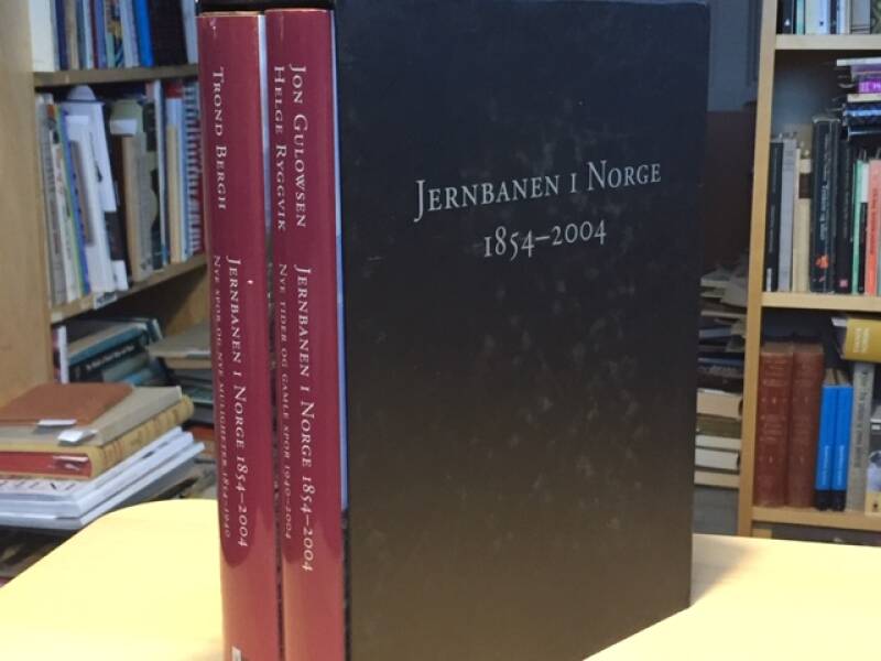 Jernbanen i Norge – 1854-2004 2 bind m/kassett