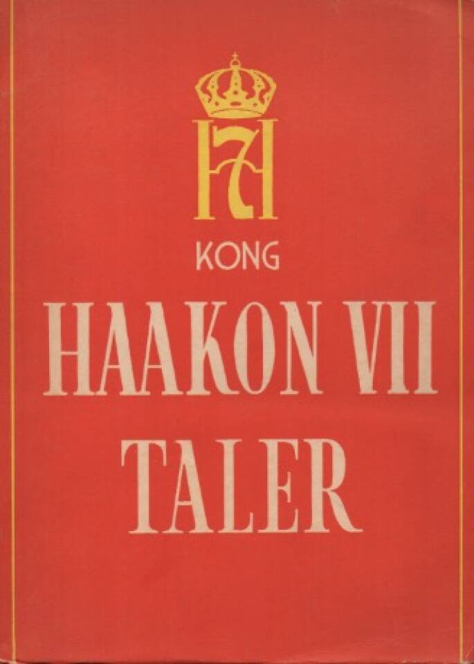 Kong Haakon VII taler 1905-1946