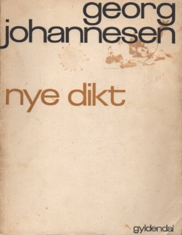 Nye dikt – Georg Johannesen