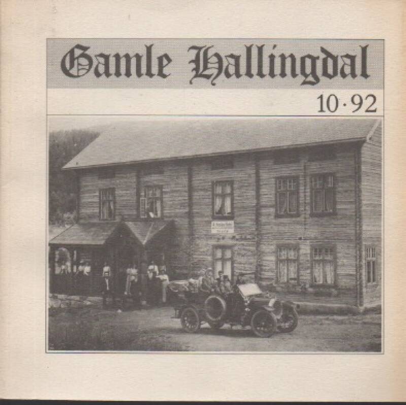 Gamle Hallingdal 10.1992