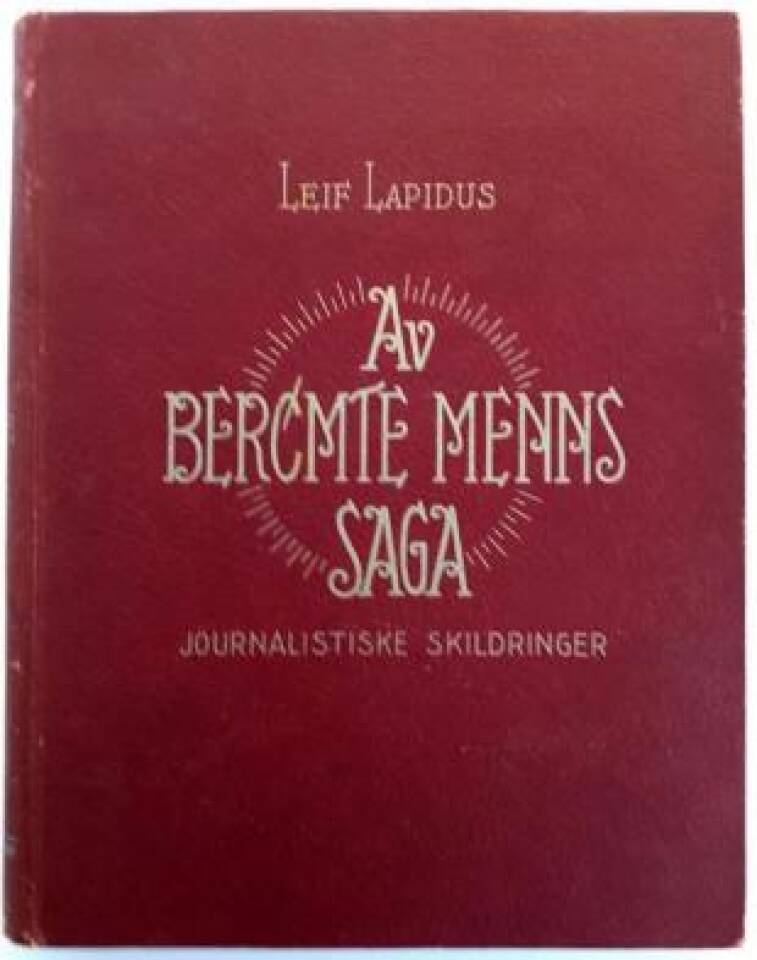 Av berømte menns saga