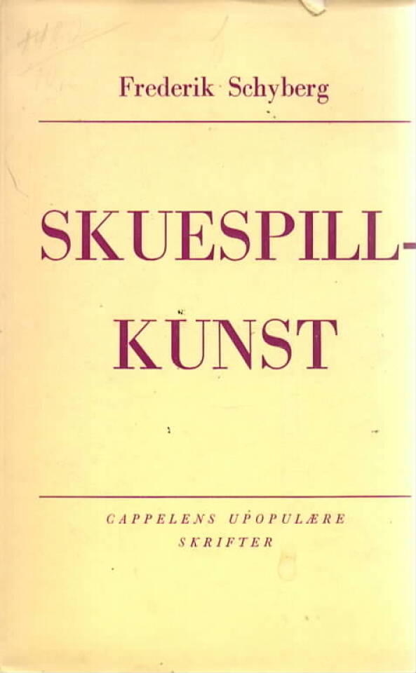 Skuespillkunst