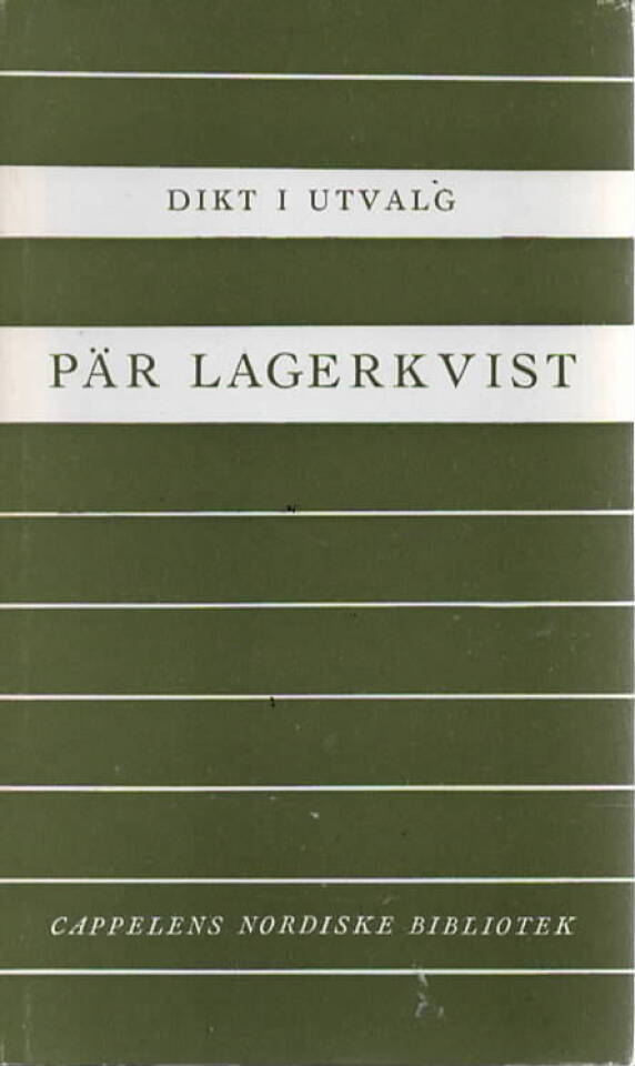 Dikt i utvalg – Pär Lagerkvist