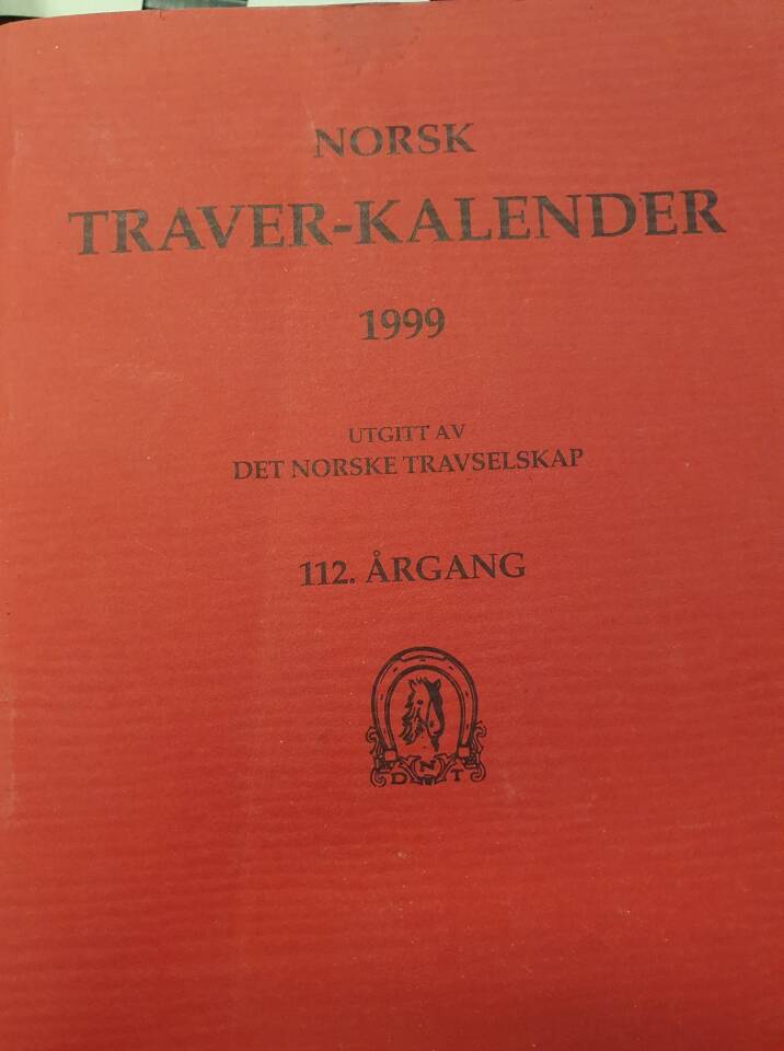 Norsk traver-kalender 1999. 112. årgang