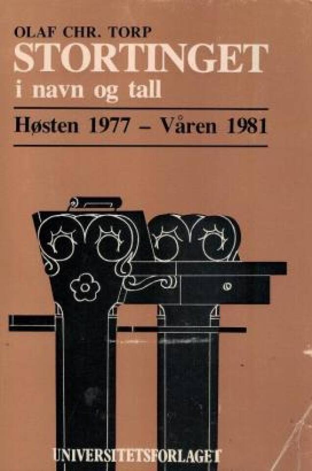 Stortinget i navn og tall H 1977 - V 1981