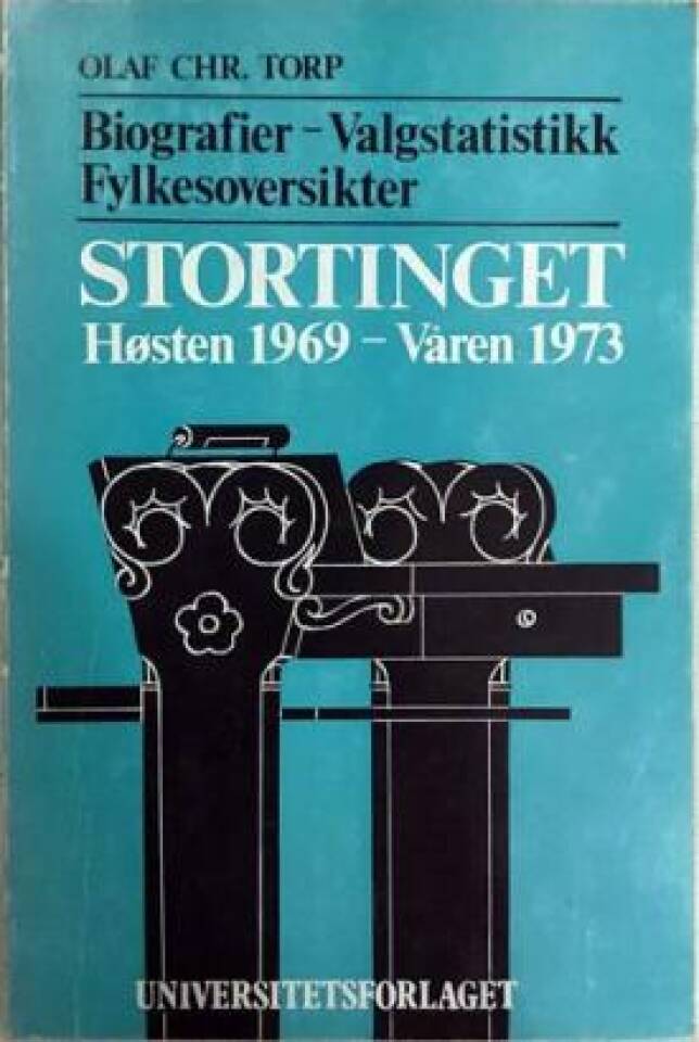 Stortinget høsten 1969 - våren 1973