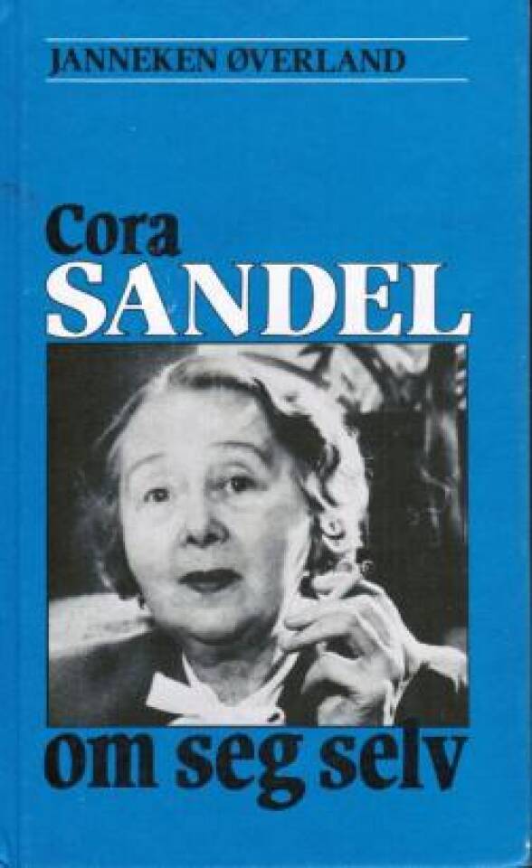 Cora Sandel om seg selv