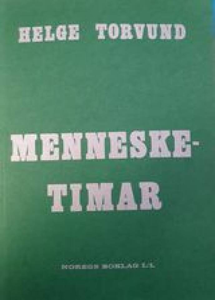 MENNESKETIMAR