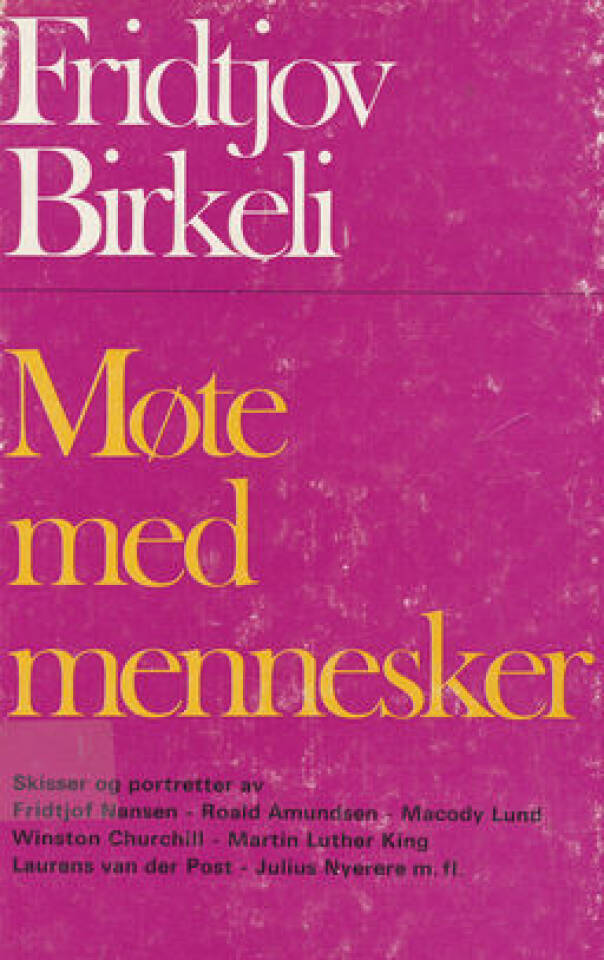 Møte med mennesker