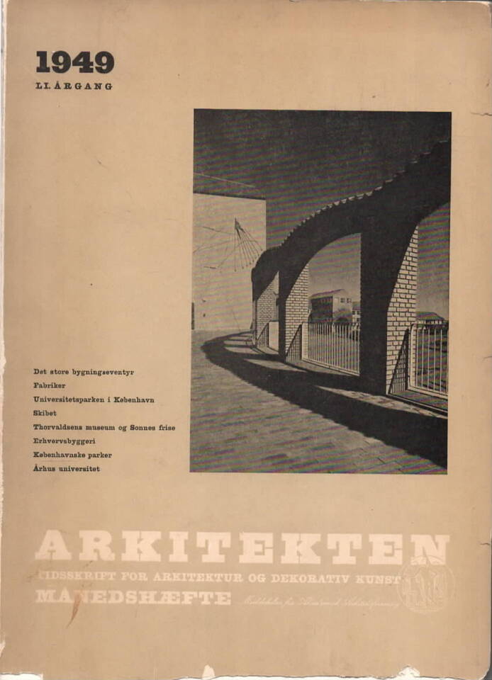 Arkitekten 1949 – Tiddskrift for arkitektur og dekorativ kunst