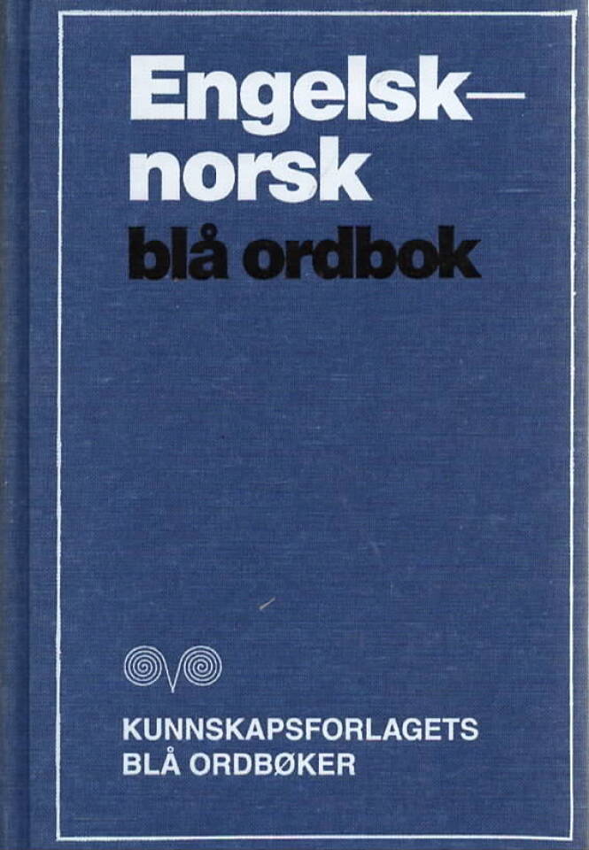 Engelsk-Norsk blå ordbok