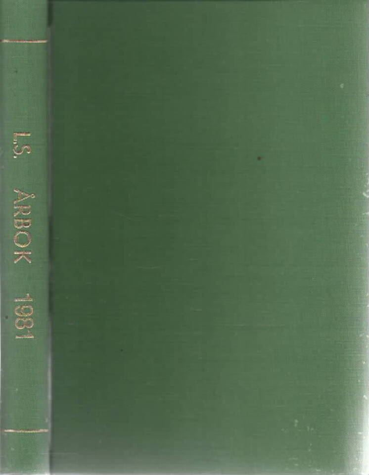Årbok for landbrukets økonomiske organisasjoner 1981