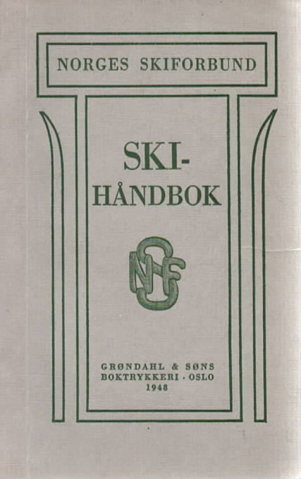Skihåndbok 1948 - Norges Skiforbund